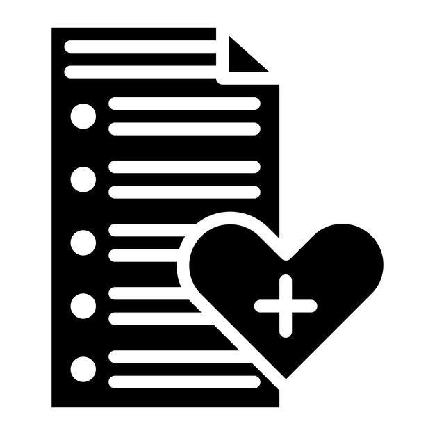 Imagen vectorial de iconos de atención médica Puede utilizarse para la enfermería
