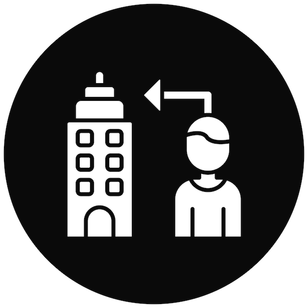 Imagen vectorial de íconos B2C Se puede utilizar para Digital Nomad