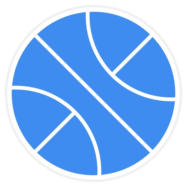 Imagen vectorial de íconos de baloncesto Se puede usar para deportes