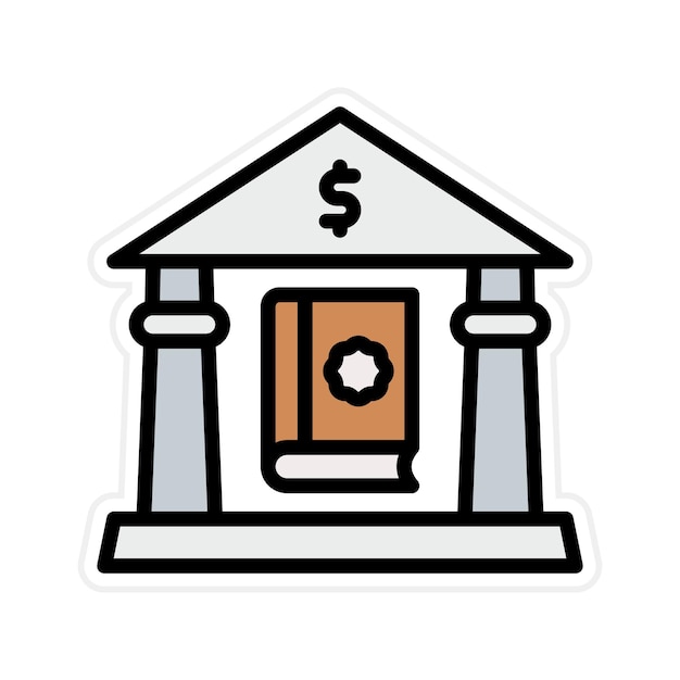 Imagen vectorial de íconos bancarios islámicos Se puede utilizar para la banca