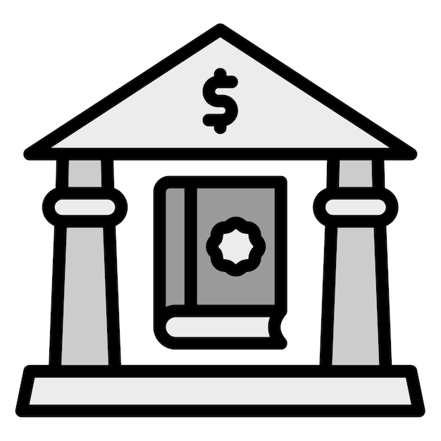 Imagen vectorial de íconos bancarios islámicos Se puede utilizar para la banca