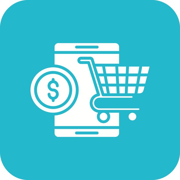 Imagen vectorial de íconos de comercio electrónico Se puede utilizar para el comercio electrónico de moda