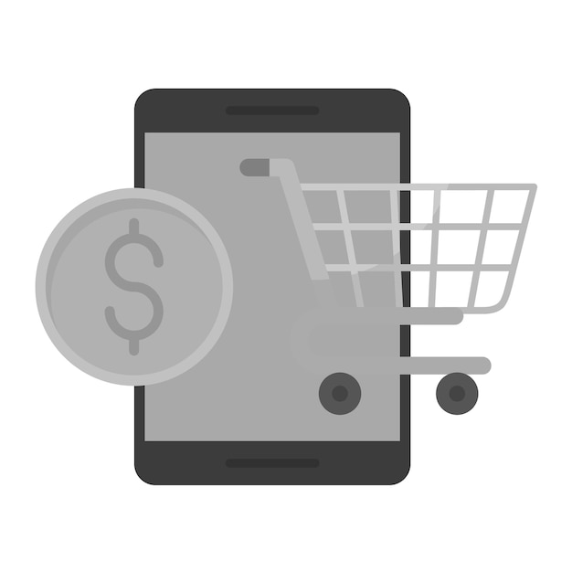 Imagen vectorial de íconos de comercio electrónico Se puede utilizar para el comercio electrónico de moda