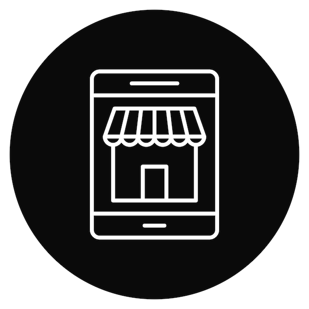 Imagen vectorial de íconos de comercio electrónico Se puede utilizar para el marketing digital
