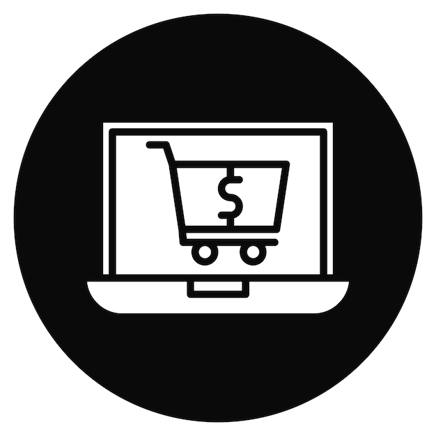 Imagen vectorial de íconos de compras personales Se puede utilizar para Gig Economy