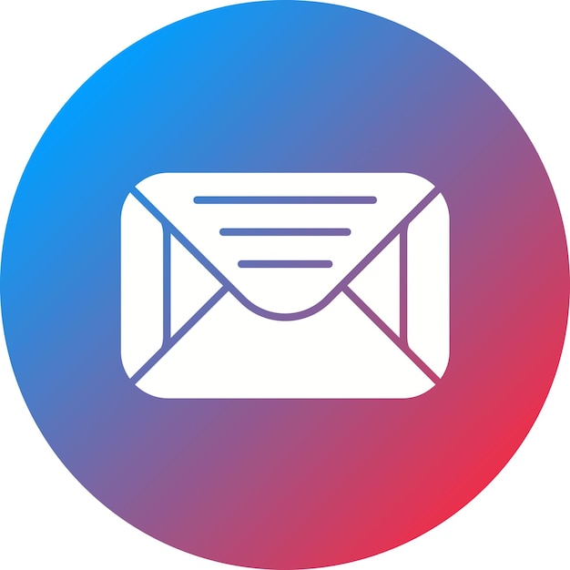 Imagen vectorial de íconos de correo electrónico Se puede utilizar para la gestión de proyectos