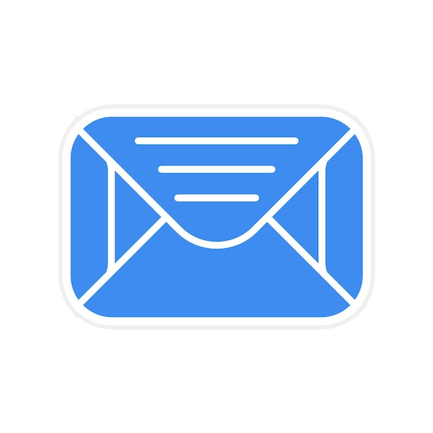 Imagen vectorial de íconos de correo electrónico Se puede utilizar para la gestión de proyectos
