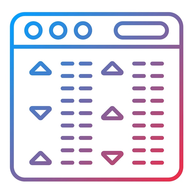 Imagen vectorial de iconos de cotizaciones en tiempo real Se puede utilizar para invertir
