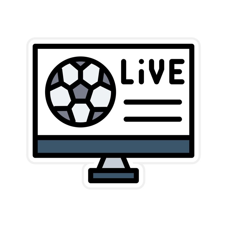 Vector imagen vectorial de íconos deportivos en vivo se puede usar para rugby