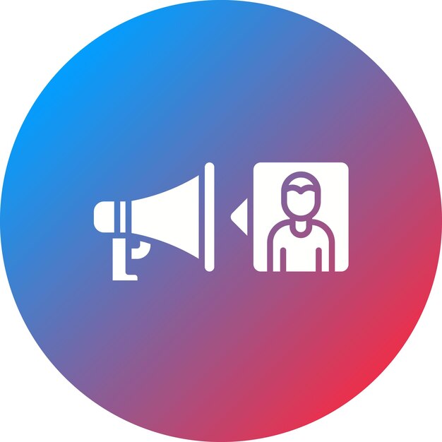 Imagen vectorial de íconos digitales puede usarse para Agencias de Medios