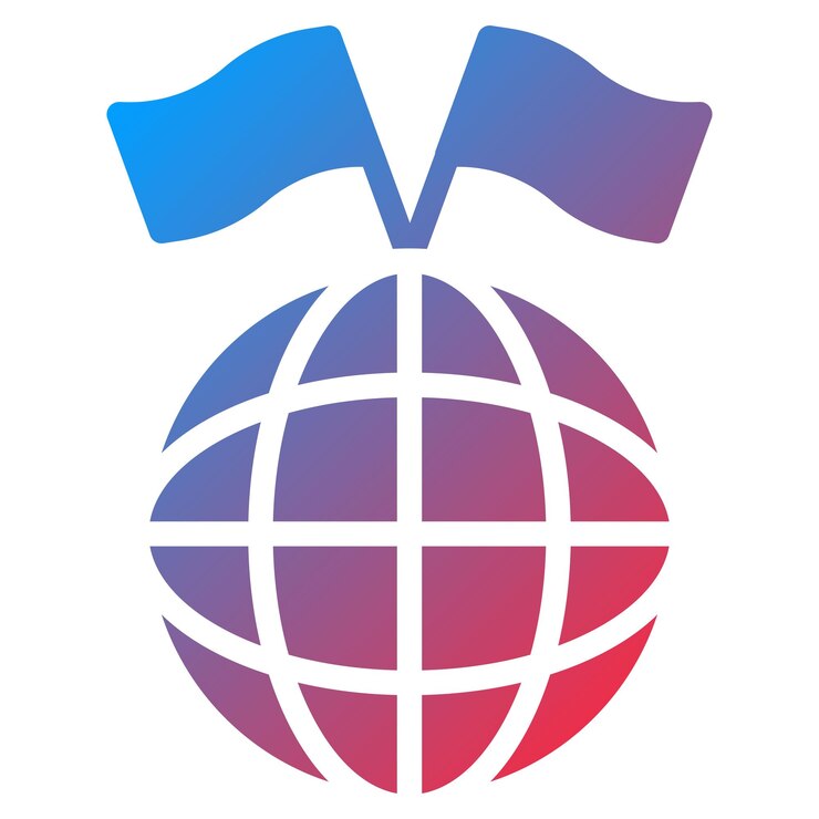 Vector imagen vectorial de iconos de diplomacia se puede utilizar para la ciencia de datos
