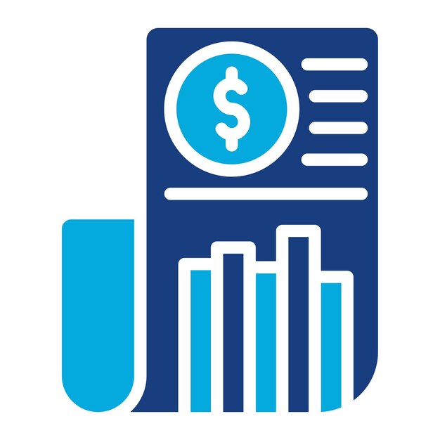Imagen vectorial de íconos de documentación empresarial Se puede utilizar para documentos y archivos