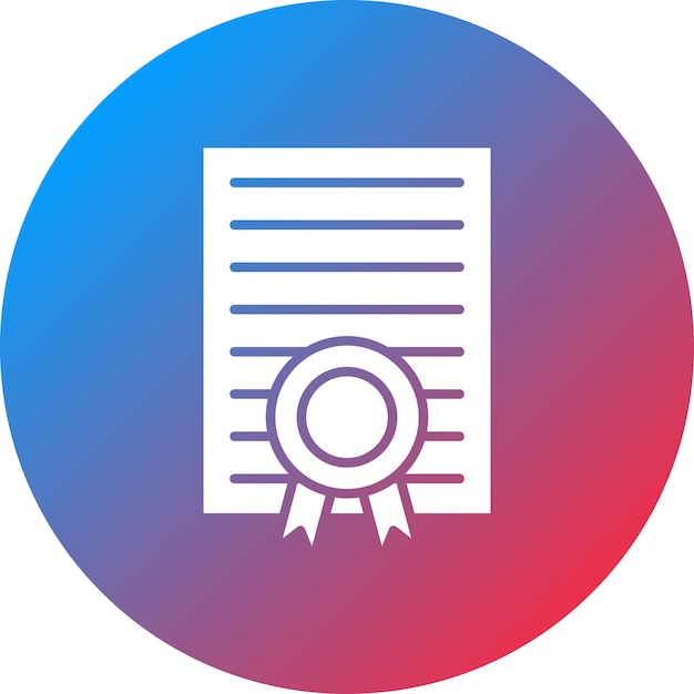 Imagen vectorial de íconos de documentos legales Se puede usar para Crime and Law
