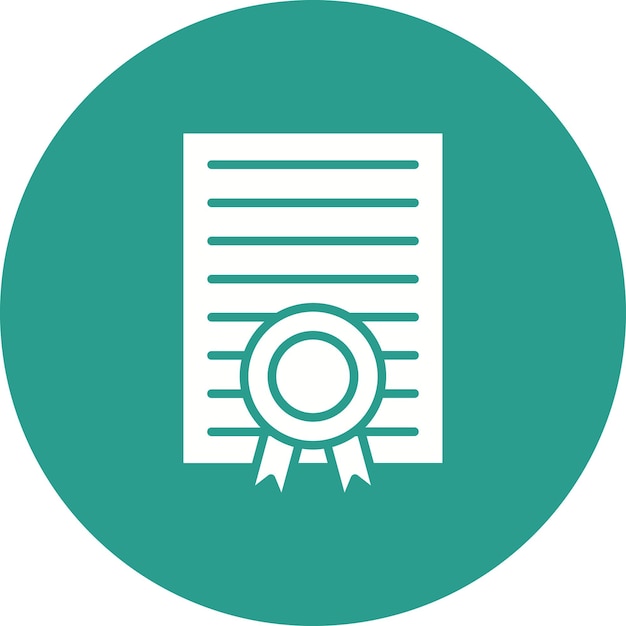 Imagen vectorial de íconos de documentos legales Se puede usar para Crime and Law