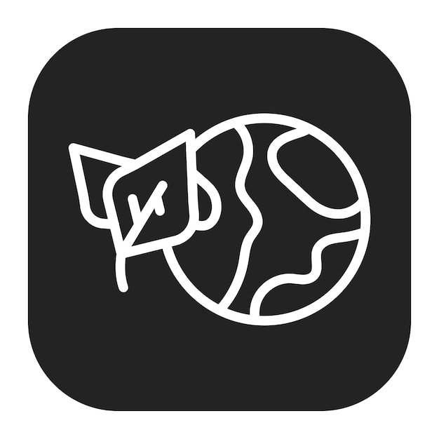 Imagen vectorial de íconos ecológicos Puede utilizarse para el desarrollo ecológico
