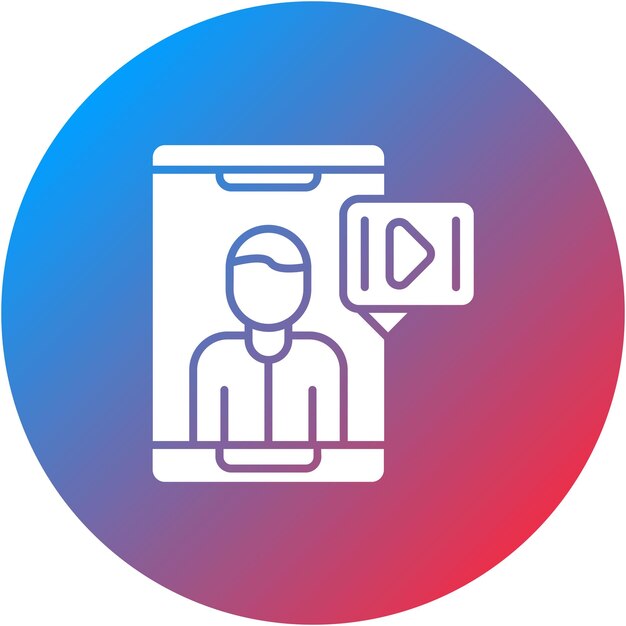 Imagen vectorial de íconos de educación en línea Se puede usar para Untact World