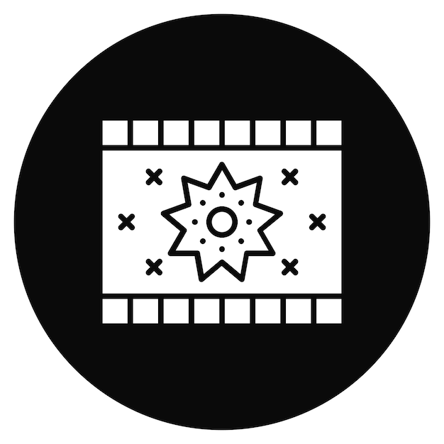 Imagen vectorial de iconos de efectos especiales Se puede utilizar para el cine