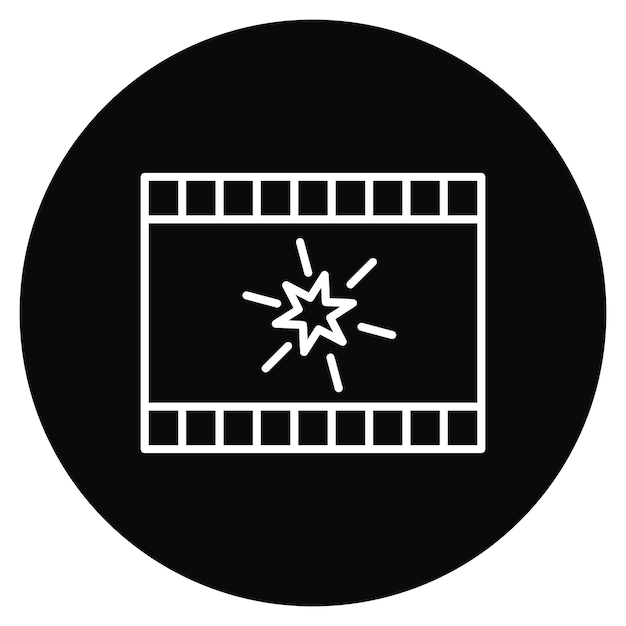 Imagen vectorial de iconos de efectos especiales Se puede utilizar para la producción de video