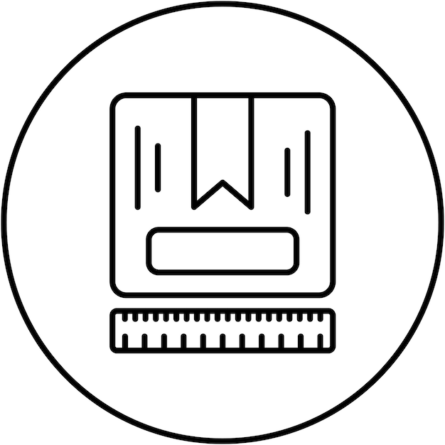 Imagen vectorial de íconos de envío estándar Se puede usar para Cyber Monday