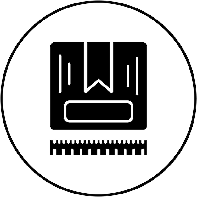 Imagen vectorial de íconos de envío estándar Se puede usar para Cyber Monday