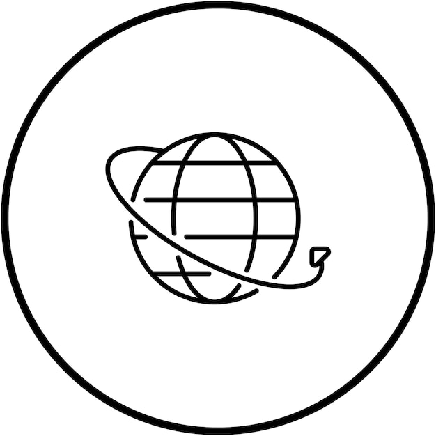 Imagen vectorial de íconos de envío global Se puede utilizar para la tienda web