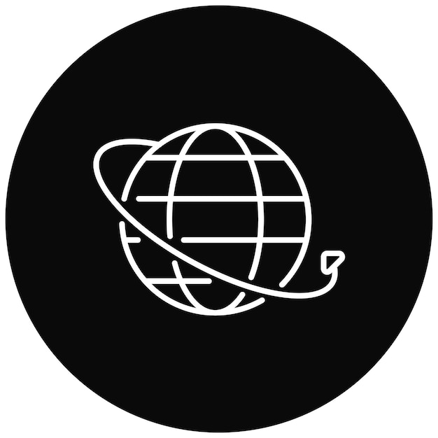 Imagen vectorial de íconos de envío global Se puede utilizar para la tienda web