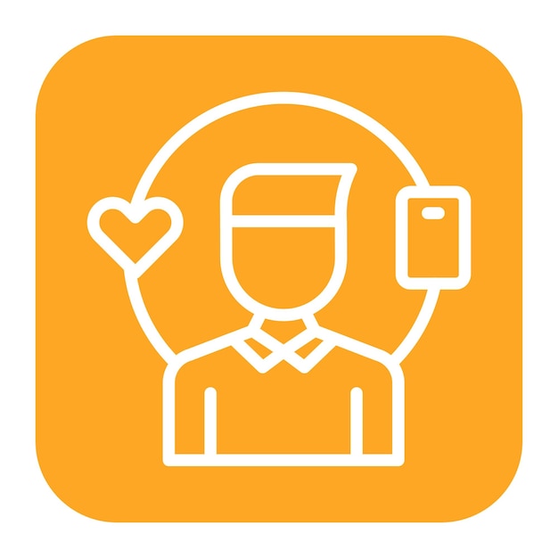 Imagen vectorial de iconos de la generación del milenio Se puede usar para Generation Gap
