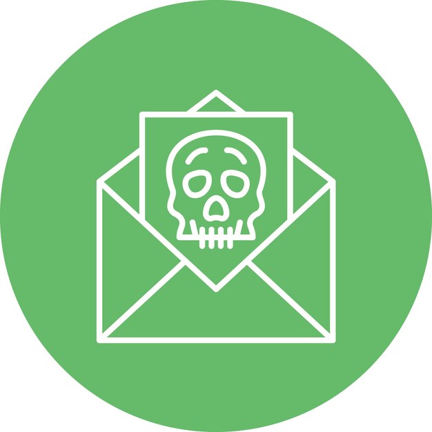 Imagen vectorial de íconos hackeados por correo electrónico Puede usarse para Seguridad Cibernética