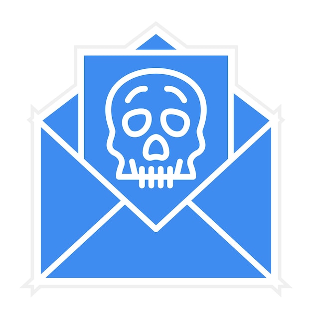 Imagen vectorial de íconos hackeados por correo electrónico Puede usarse para Seguridad Cibernética
