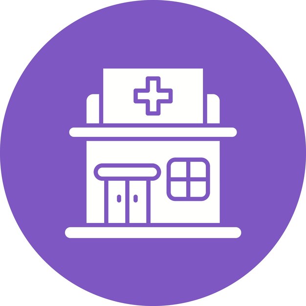 Imagen vectorial de iconos de healthcare marketplace se puede utilizar para el comercio electrónico médico