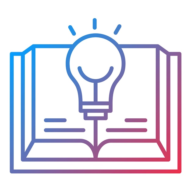 Imagen vectorial de iconos de ideas Se puede usar para Back to School