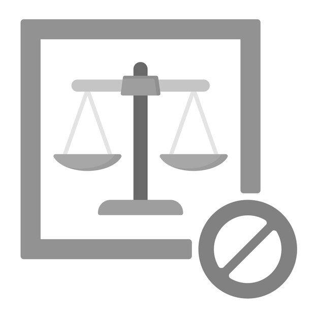 Imagen vectorial de íconos ilegales Puede usarse para Inmigración