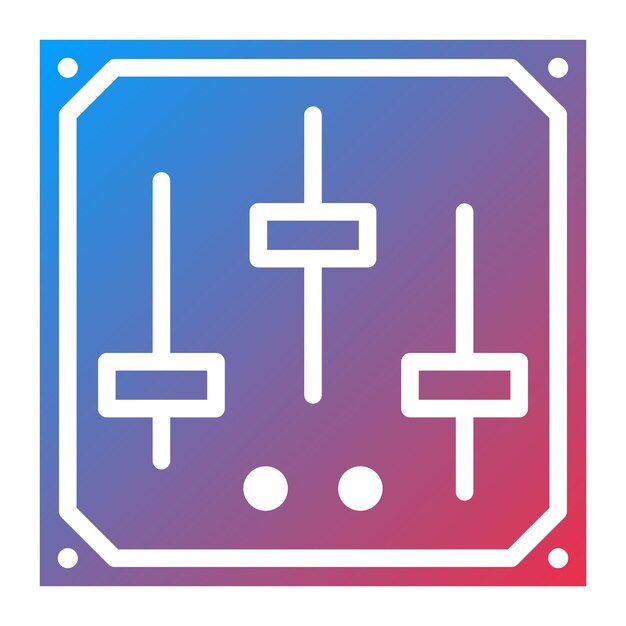Imagen vectorial de íconos de iluminación RGB Se puede utilizar para el comercio electrónico de juegos