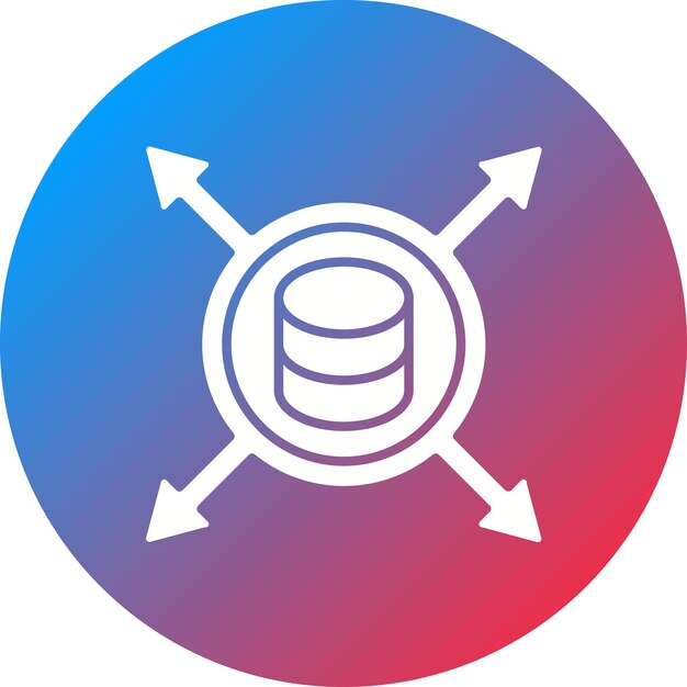 Imagen vectorial de íconos impulsada por datos Se puede usar para UX e UI