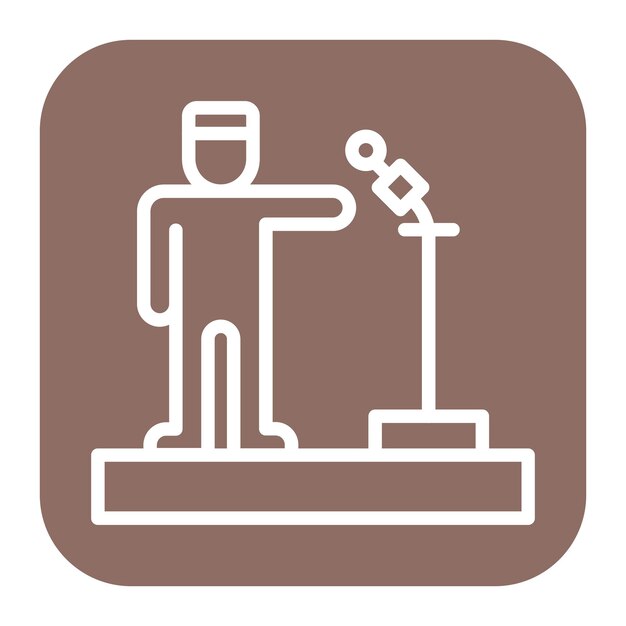 Imagen vectorial de íconos de la industria del entretenimiento Se puede utilizar para la industria