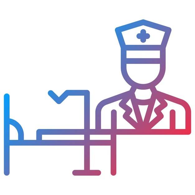 Imagen vectorial de iconos de la industria de la salud Se puede utilizar para la industria