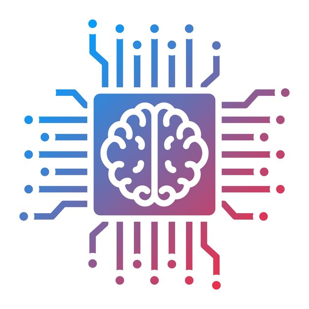 Imagen vectorial de íconos de inteligencia de negocios Se puede utilizar para Big Data