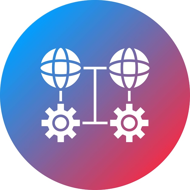 Imagen vectorial de íconos de Internet de las Cosas Se puede utilizar para Internet de las cosas