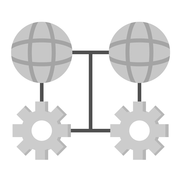 Imagen vectorial de íconos de Internet de las Cosas Se puede utilizar para Internet de las cosas