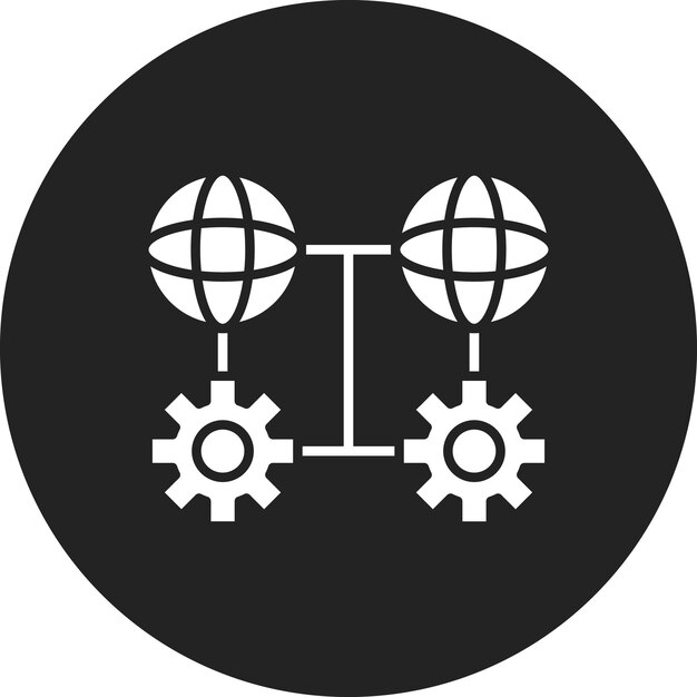 Imagen vectorial de íconos de Internet de las Cosas Se puede utilizar para Internet de las cosas