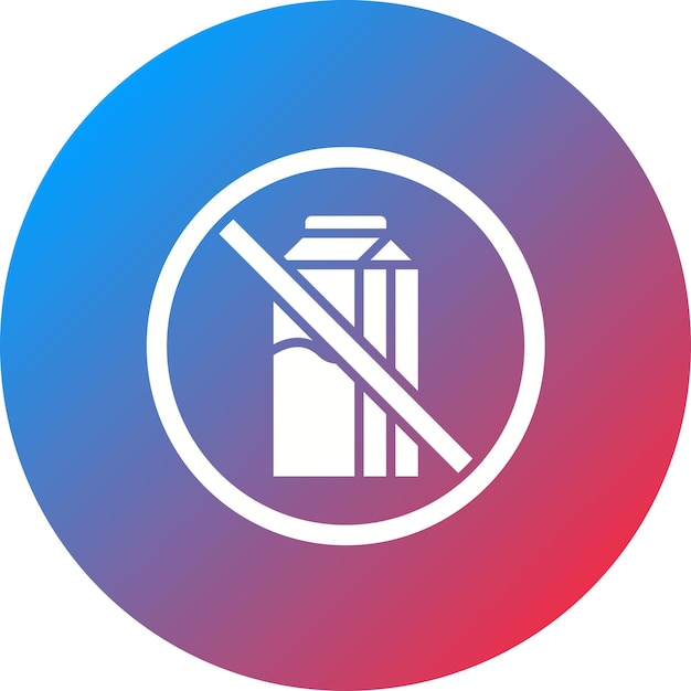 Imagen vectorial de iconos de intolerancias alimentarias Se puede utilizar para hacer dieta
