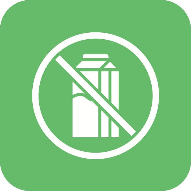 Imagen vectorial de iconos de intolerancias alimentarias Se puede utilizar para hacer dieta