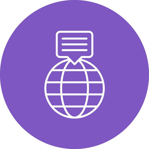 Imagen vectorial de íconos de investigación en Internet Se puede utilizar para Digital Nomad