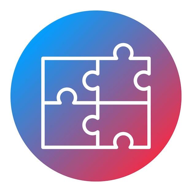 Imagen vectorial de iconos de juegos y rompecabezas Se puede utilizar para el cuidado de ancianos