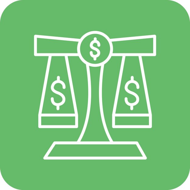 Imagen vectorial de íconos de leyes comerciales Se puede utilizar para negocios y finanzas