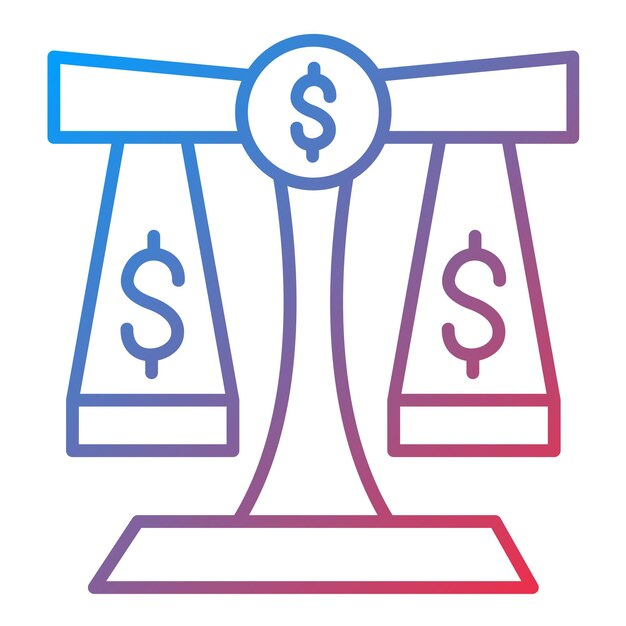 Imagen vectorial de íconos de leyes comerciales Se puede utilizar para negocios y finanzas