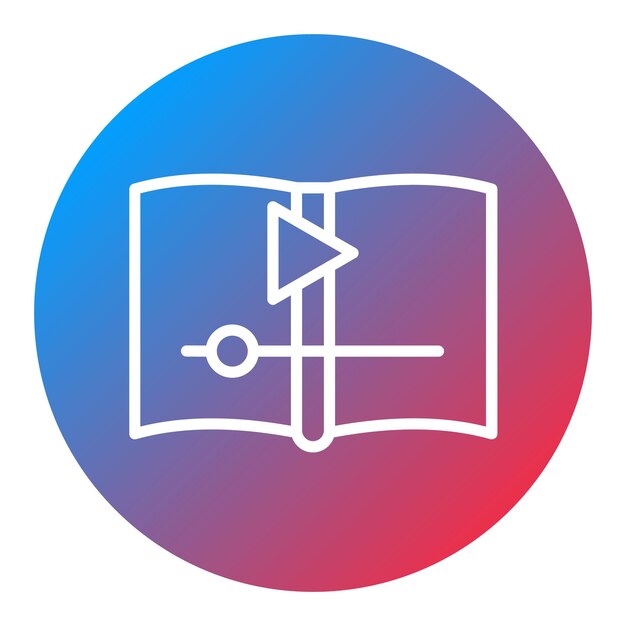 Imagen vectorial de íconos de libros de audio Se puede usar para New Media