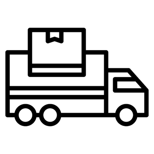 Imagen vectorial de íconos de logística Puede utilizarse para Servicios Profesionales