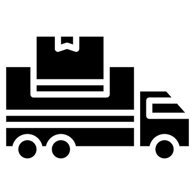 Imagen vectorial de íconos de logística Puede utilizarse para Servicios Profesionales