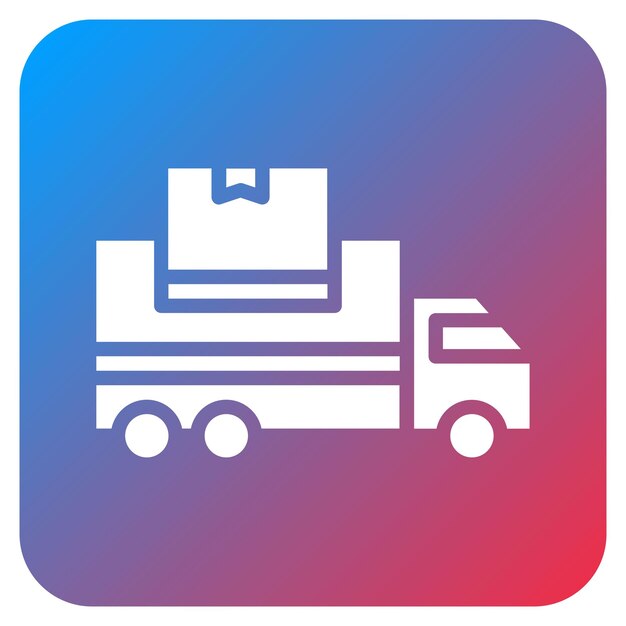 Imagen vectorial de íconos de logística Puede utilizarse para Servicios Profesionales